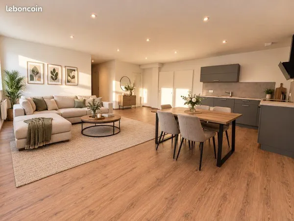 Appartement 3 pièces - 70m2 avec extérieur