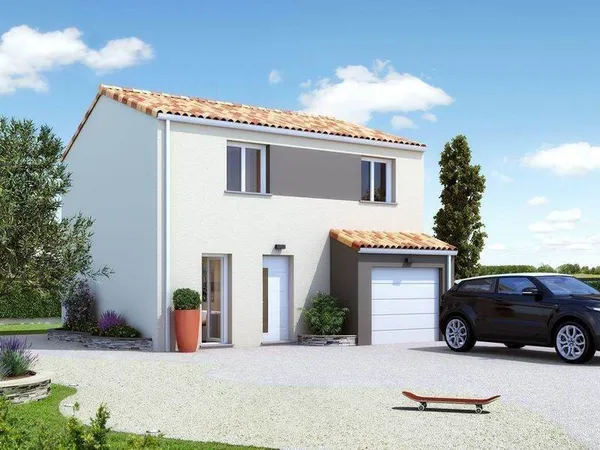 Terrain + maison 80 m²