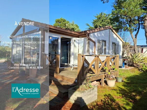Chalet sur parcelle - LES MOUTIERS EN RETZ