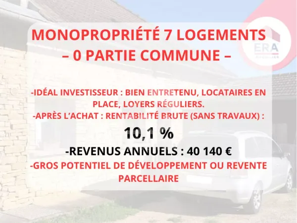 Immeuble 22 pièces 537 m²