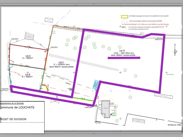 Terrain 6050 m²