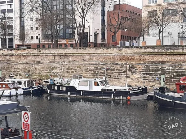 Péniche 3 pièces 65 m²