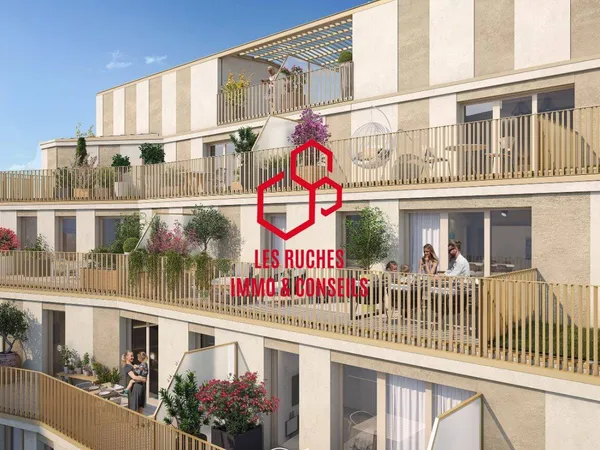 Appartement 3 pièces 59 m²