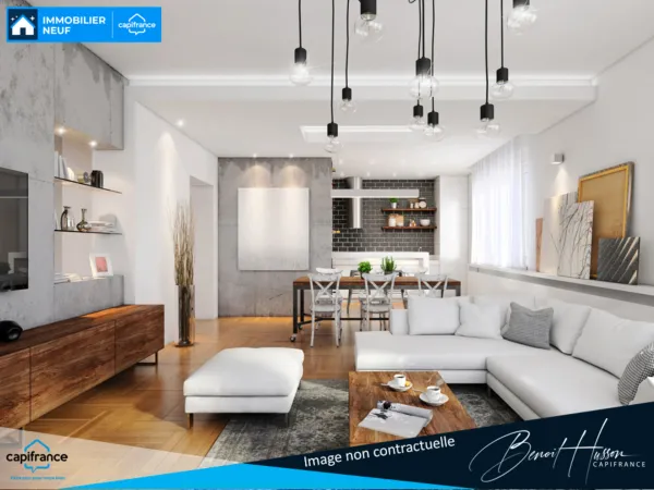 Appartement 3 pièces 63 m²