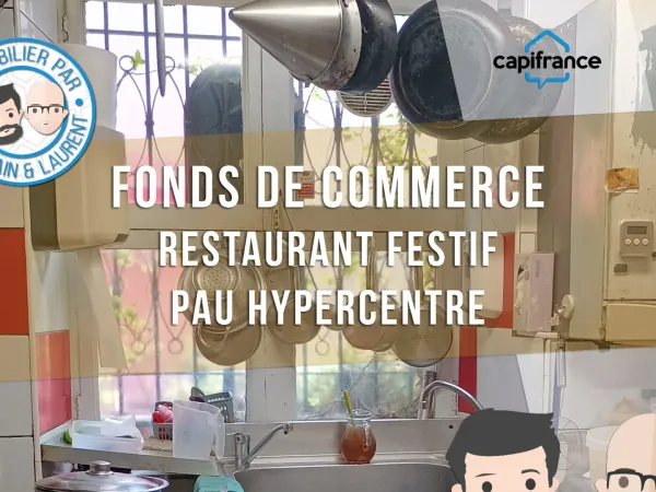 Fonds de commerce 85 m²