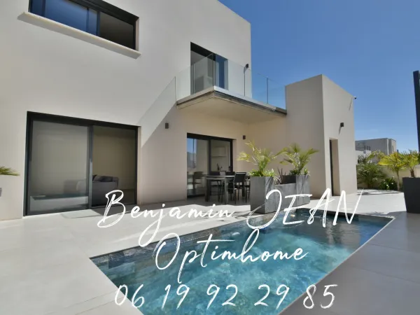 Sérignan - Propriété contemporaine d'exception avec piscine Bali et rooftop panoramique