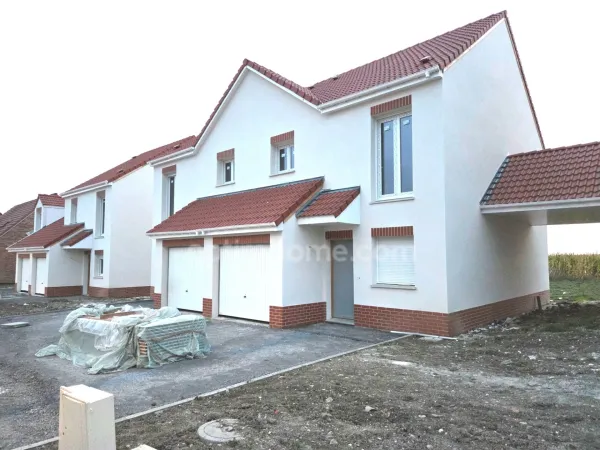 MAISON NEUVE SEMI-INDIVIDUELLE 3 CHAMBRES ! A 15 MN DU CENTRE DE VALENCIENNES ET 40 MN DE LILLE !