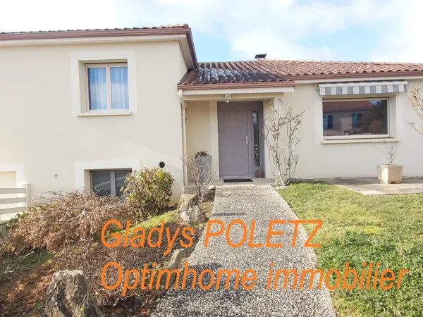 MAISON 3 CHAMBRES + GARAGE + PISCINE