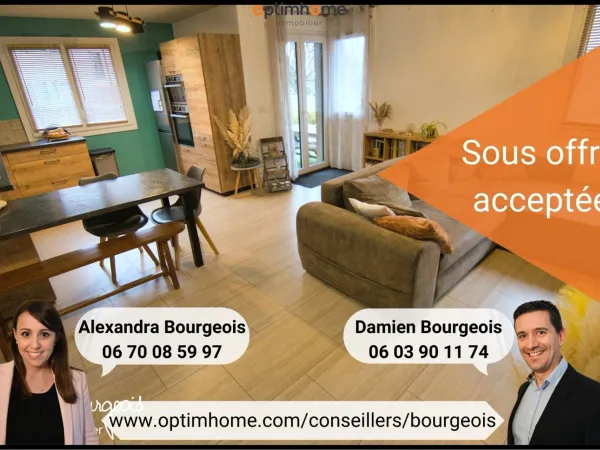 Superbe appartement T4 en rez-de-jardin entièrement rénové