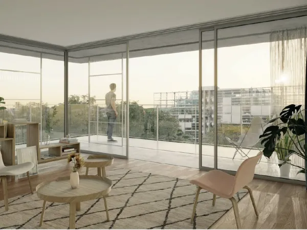 Appartement 3 pièces 76 m²