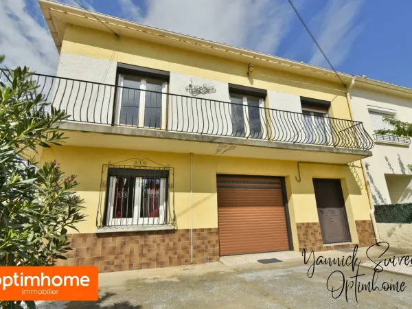 Maison individuelle divisé en 2 logements - PEZILLA LA RIVIERE (66)