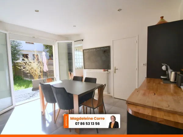 Maison 5 pièces 94 m² (122 m² au sol) avec jardin et garage - Montreuil 93100, quartier pavillonnair
