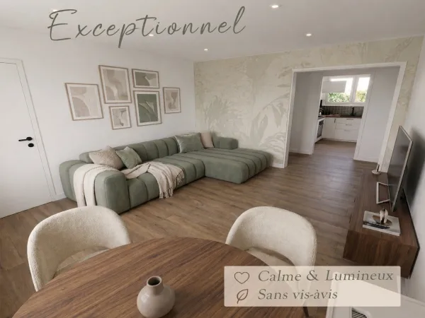 Appartement 3 pièces 58 m²