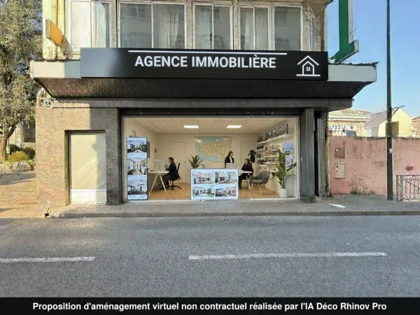 Local 1 pièce 100 m²
