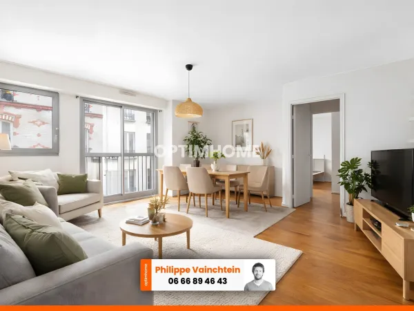 Appartement à vendre 3 pièces PARIS 18EME ARRONDISSEMENT (75)