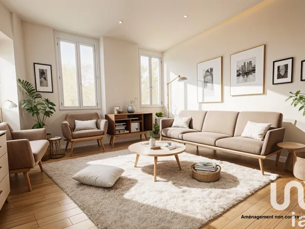 Appartement 2 pièces 34 m²