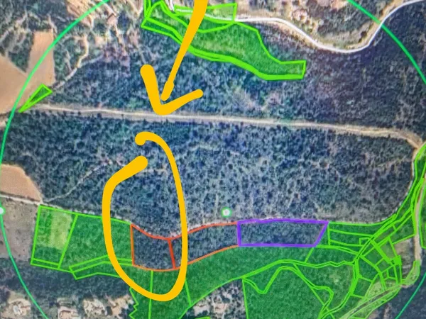 Terrain 6725 m²