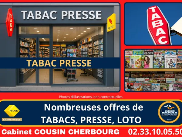 Fonds de commerce 4 pièces
