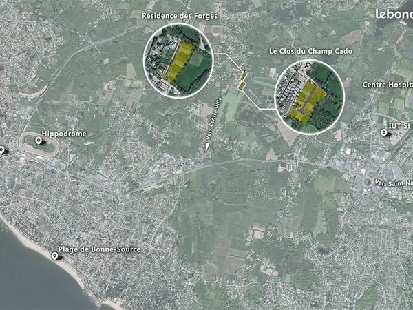 Terrain 255 m² Pornichet
