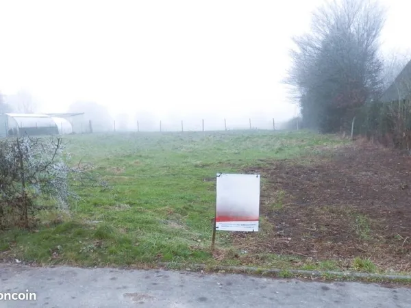 Terrain 1 000 m² Romescamps
