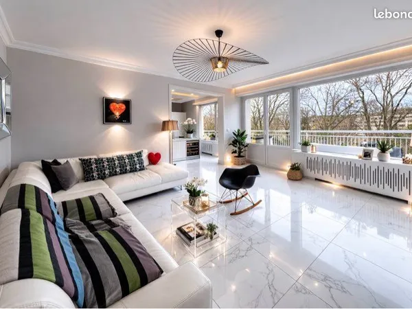 Appartement d'exception au bord du Parc des Contades - Strasbourg - 5 pièces - Terrasse 