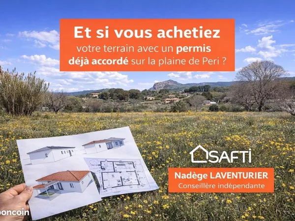 Terrain 1200 m² PERI 