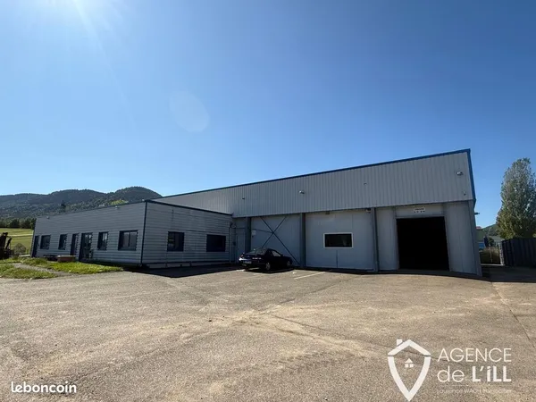 Bureaux, entrepôt 1376 m² Neuve-Église