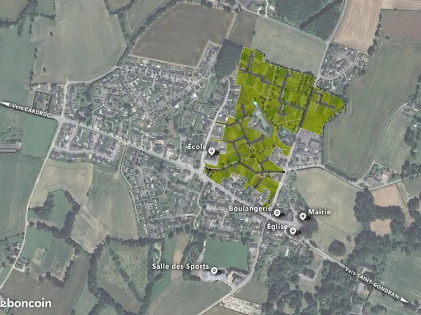 Terrain 135 m² La Chapelle Chaussee
