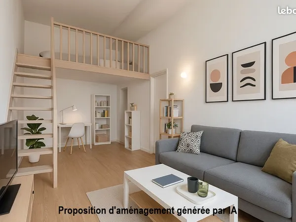 Appartement 2 pièces 35 m²