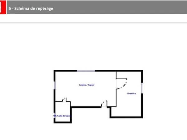 Appartement de 30m2 à louer sur La Seyne-sur-Mer