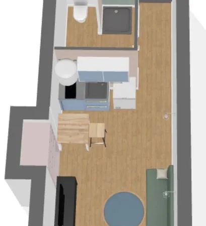 Studio de 20m2 à louer sur Orange