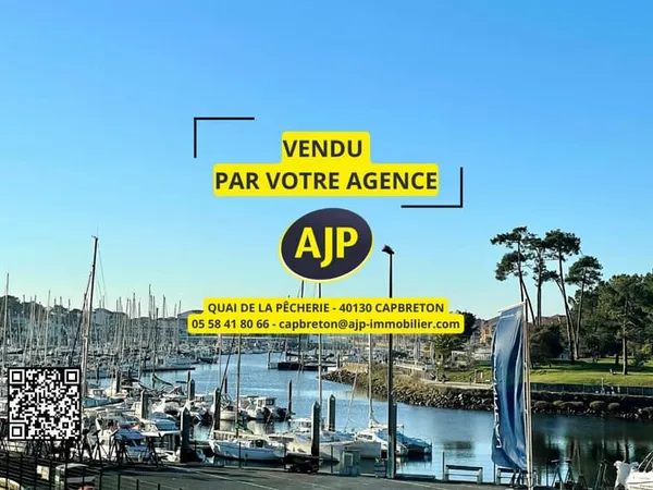 CAPBRETON PORT PROCHE HOSSEGOR - T4 AVEC PARKINGS, CELLIERS