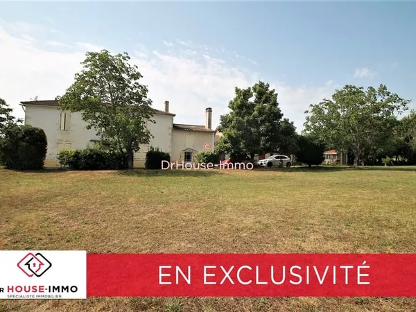 Saint Maixant, maison en pierres du 18ème sièclede 210 m² + 380 m² de dépendances sur une parcelle d