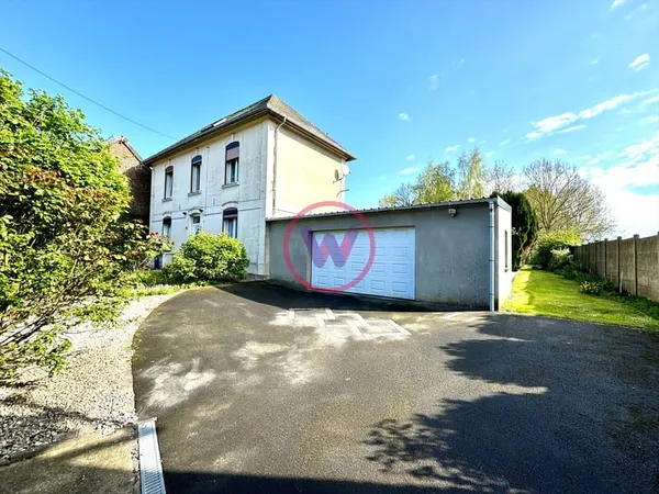 Belle maison double distribution axe Arras-Bapaume