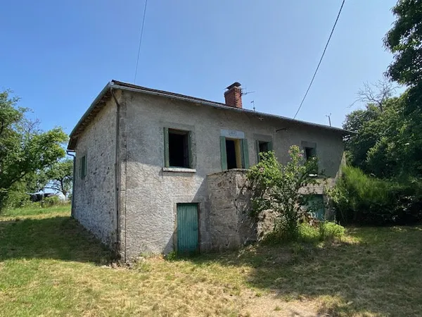 Sousceyrac en Quercy, maison T3 à rénover
