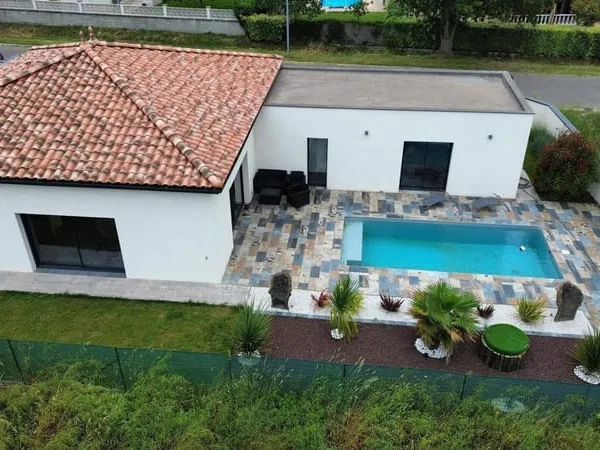 Villa moderne de 128m2 avec piscine sur 600m2 de terrain