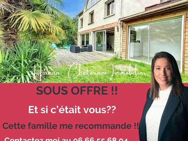 Maison 7 pièces, 5 chambres dont 2 suites parentales Quartier du Bourg à Igny