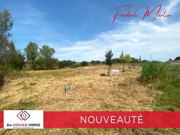 Serviers et Labaume, en exclusivité terrain non constructible de 1600 m² en bord de route.