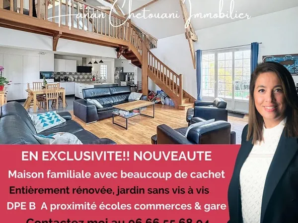 Nature, espace et lumière Maison familiale de standing à Igny
