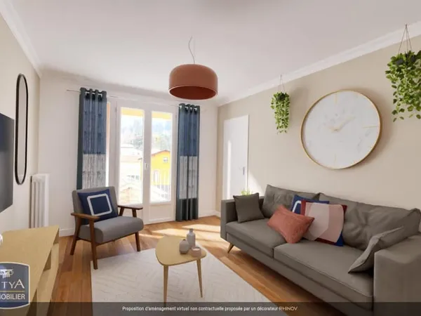 Appartement 3 pièces 60 m²