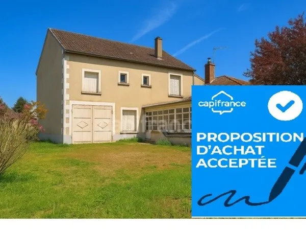 Maison à vendre 5 pièces CHEMILLY SUR YONNE (89)