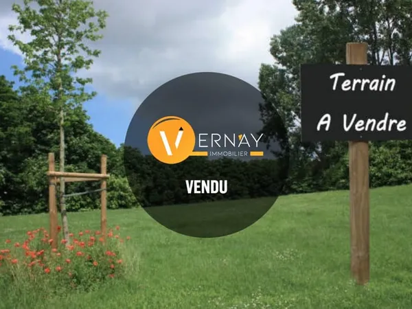 Terrain plat - 783 m2 - Viabilisé