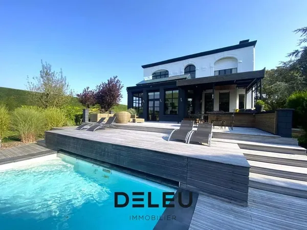 DEMEURE BOURGEOISE D'EXCEPTION 270M² 5 CHAMBRES JARDIN GARAGE 120M², CAVE, PISCINE, DEPENDANCES