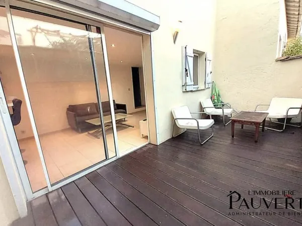 ANTIBES a vendre appartement T3 en Duplex de 51 m2 proche de