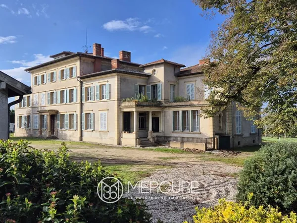 LOIRE - PLAINE DU FOREZ - CHATEAU SUR 4,8 HA