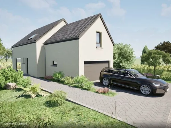 BOERSCH ! TRES BELLE MAISON 5/6 PIECES SUR UN TERRAIN DE 425m2