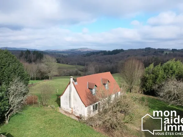Maison en pierre avec terrain