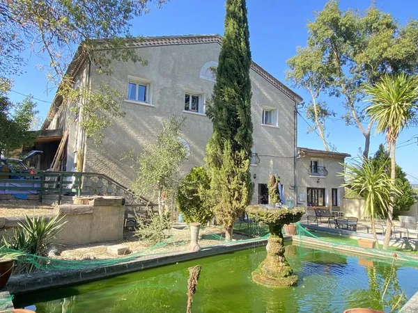 PROCHE LIMOUX- MAISON DE CARACTERE SUR TERRAIN ARBORE DE P