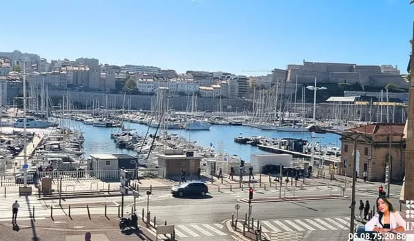 Exceptionnel 3 pièces lumineux - Vue Vieux-Port & Fort Saint-Nicolas - Marseille 2e