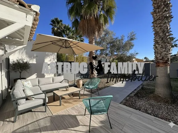 PORT CAMARGUE - Maison familiale + T2 indépendant -170 m² - Suite parentale au RDC - Calme absolu